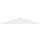 Ekena Millwork Portland Architectural Grade PVC Gable Bracket, 36"W x 6"H x 4"D x 4"F, 4/12 Pitch GBP036X06X0404POR00 - alternate 5